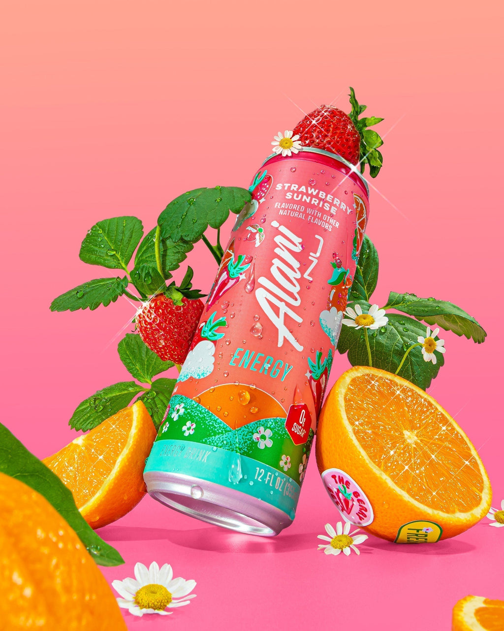 energy drink - strawberry sunrise